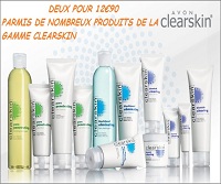 SUPER PROMO CLEARSKIN 2 POUR 12€90