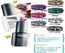 VERNIS MOSAIC EFFET TOP COAT